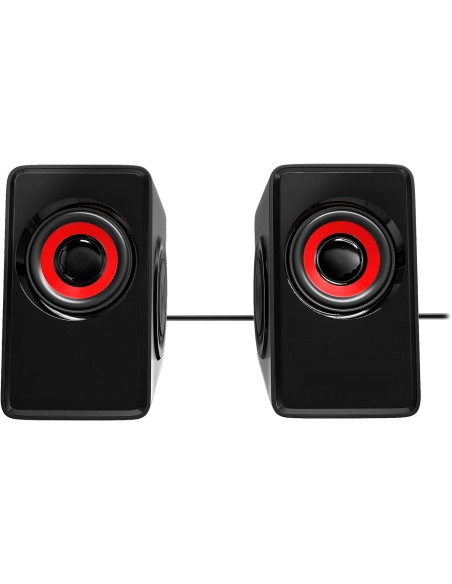 Enceintes filaires stéréo USB anti-ondes pour ordinateur Générique - 3