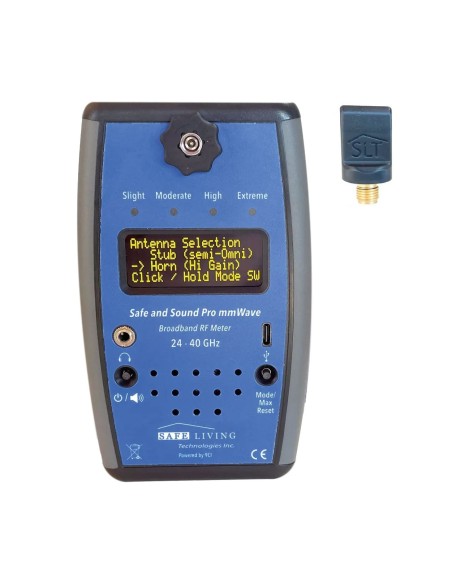 Safe and Sound Pro mmWave Meter - Mesureur d'ondes millimétriques hautes fréquences 20-40 GHz