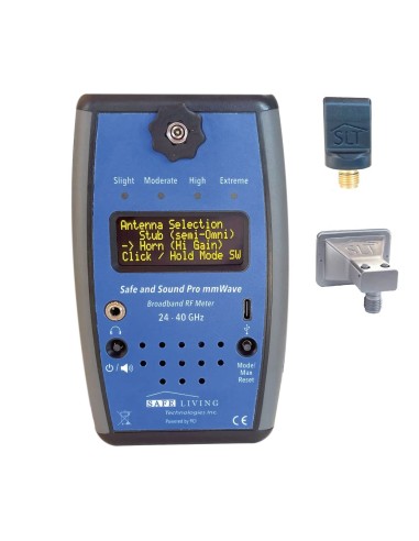 Safe and Sound Pro mmWave Meter - Mesureur d'ondes millimétriques hautes fréquences 20-40 GHz