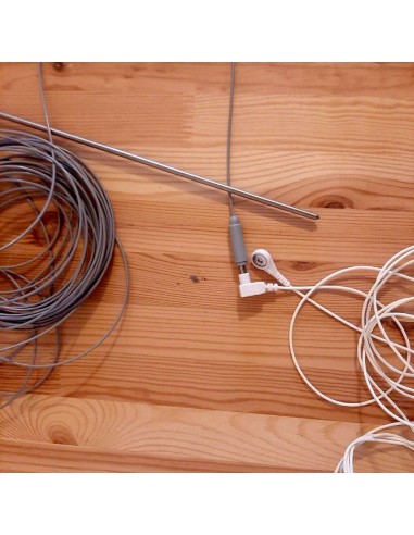 Tige métallique de terre pour système Earthing avec 12 mètres de fil EARTHING - 4 Tige métallique de terre pour système Earthing avec 12 mètres de fil EARTHING - 4