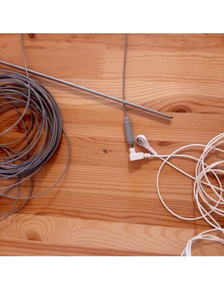 Tige métallique de terre pour système Earthing avec 12 mètres de fil EARTHING - 4 Tige métallique de terre pour système Earthing avec 12 mètres de fil EARTHING - 4