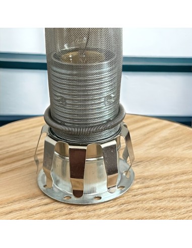 Socle pour lampe à sel blindée - Fabrication française artisanale