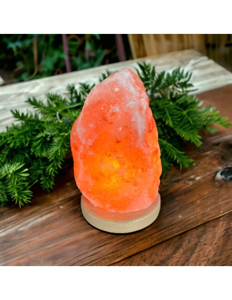 Socle pour lampe à sel blindée - Fabrication française artisanale