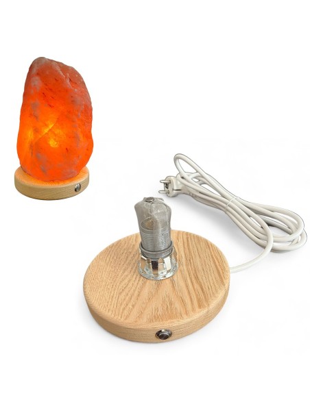 Socle pour lampe à sel blindée - Fabrication française artisanale