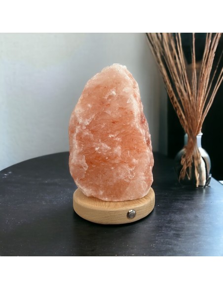 Socle pour lampe à sel blindée - Fabrication française artisanale