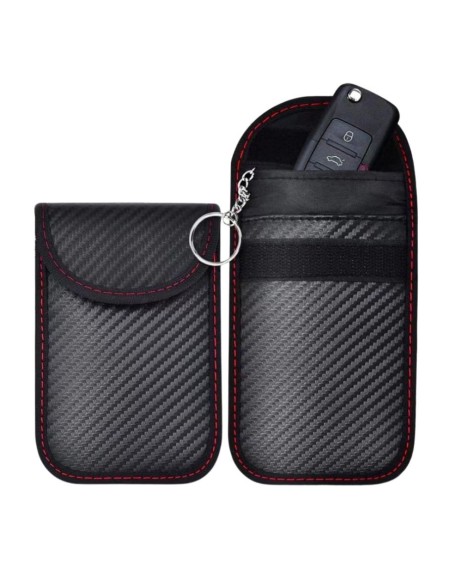 étui anti-piratage clé de voiture, etui anti onde clé de voiture, etui anti rfid clé voiture, 	
étui anti rfid