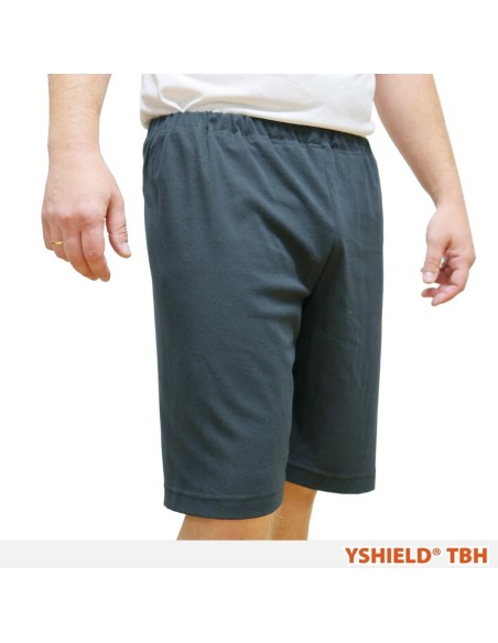 Short anti-ondes en tissu black jersey - Yshield TBH YSHIELD - 1 Short anti-ondes en tissu black jersey - Yshield TBH YSHIELD - 1
