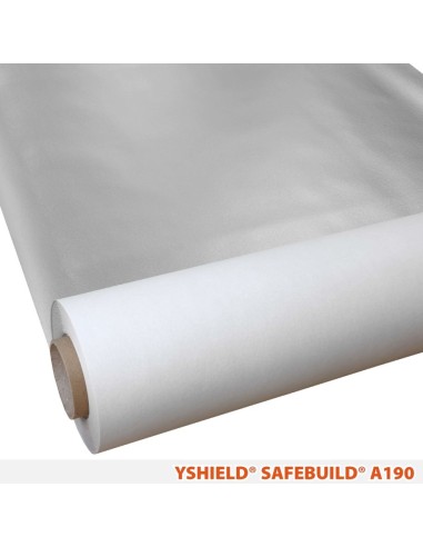 Papier-peint anti-ondes SAFEBUILD A190, protection HF et BF - Largeur 0,90 m. YSHIELD - 2