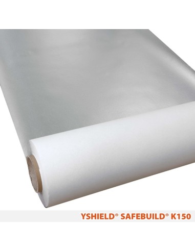 Papier-peint anti-ondes SAFEBUILD K150, protection HF et BF - Largeur 0,70 m. YSHIELD - 2