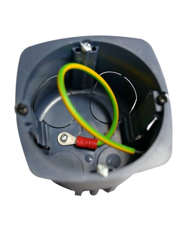 Lot de 5 boitiers blindés simples pour cloisons sèches 67 X 40 mm Générique - 2