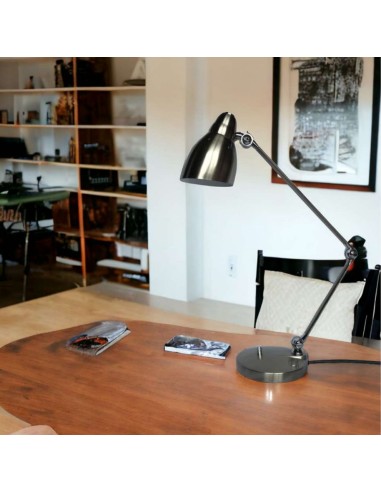 Lampe de bureau blindée en inox brossé TITANIA Geotellurique.fr - 2