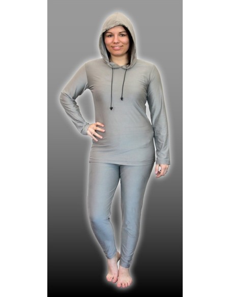 Pantalon anti ondes en tissu Silver-Elastic