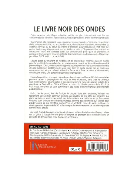 Le livre noir des ondes - Pr Dominique BELPOMME Geotellurique.fr - 3