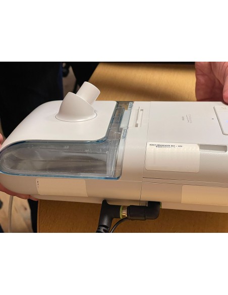 Câble de mise à la terre avec une prise T12 Suisse et Liechtenstein pour un respirateur ResMed AirSense 10 AutoSet