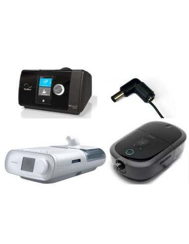 Câble de mise à la terre avec une prise T12 Suisse et Liechtenstein pour un respirateur ResMed AirSense 10 AutoSet