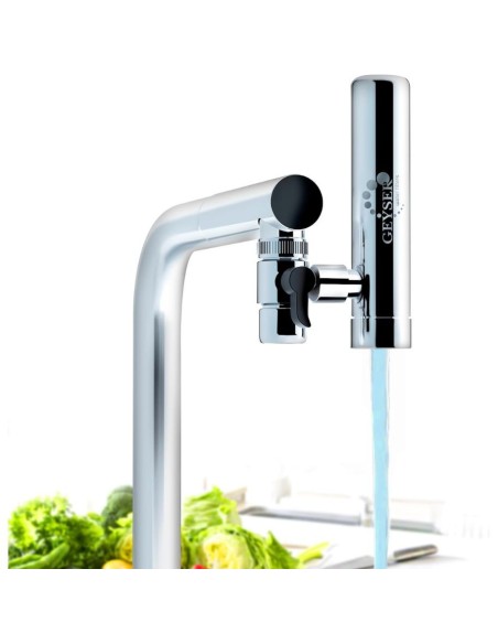 filtre robinet geyser, purificateur d'eau sur robinet aragon-sr geyser, filtre robinet, filtre geyser