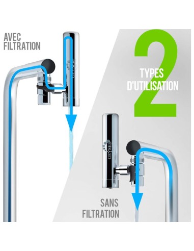 filtre robinet geyser, purificateur d'eau sur robinet aragon-sr geyser, filtre robinet, filtre geyser