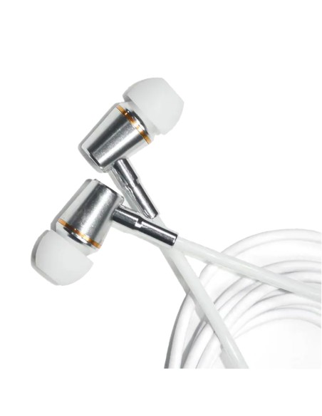 Oreillettes anti ondes ibrain à tube à air stéthoscopique FC12 - blanc