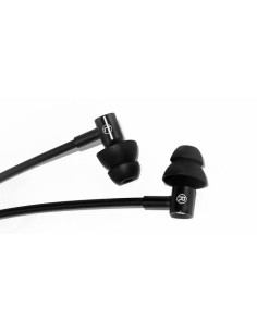 Oreillette anti ondes ibrain à tube à air sthétoscopique noires FC31-E -1 2
