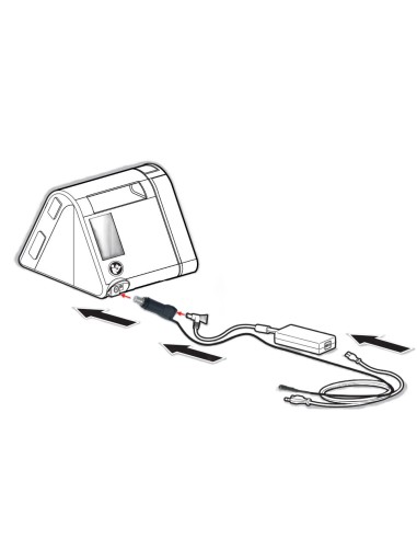Câble mise à la terre du respirateur Löwenstein Prisma Smart  à douille cylindrique Générique - 3