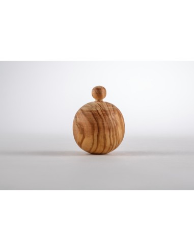 carafe alladin revitalisante avec fleur de vie or et bouchon en bois d'olivier 1,3L