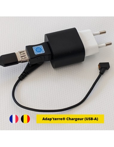 Adaptateur de mise à la terre pour chargeur USB-A (adap'terre®)  - 2