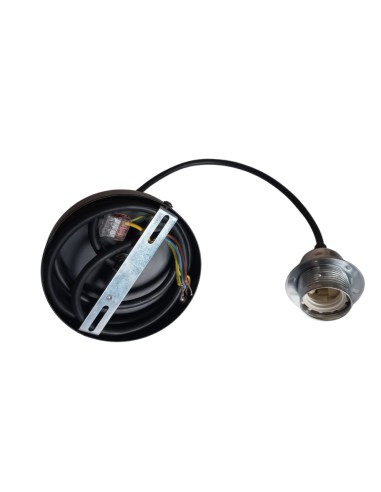 Lampe suspendue blindée en bois "baluka" Geotellurique.fr - 16