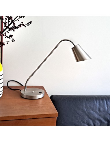 Lampe de table blindée en acier et aluminium brossé DANELL -  Biologa Danell - 6