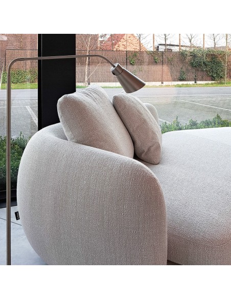 Lampadaire blindé en acier et aluminium brossé - Biologa Danell DANELL - 3