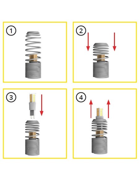 Lampadaire blindé en acier et aluminium brossé - Biologa Danell DANELL - 14