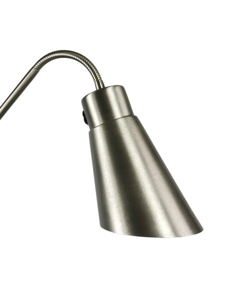 Lampadaire blindé en acier et aluminium brossé - Biologa Danell DANELL - 5