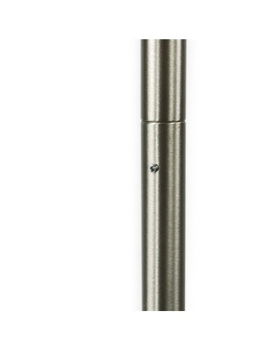 Lampadaire blindé en acier et aluminium brossé - Biologa Danell DANELL - 8