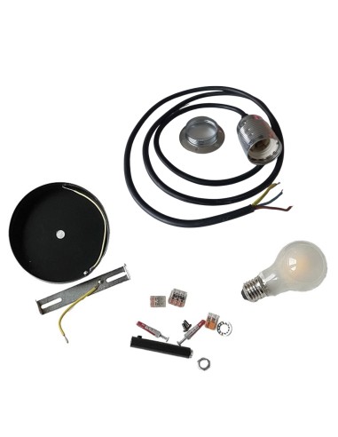 Lampe suspendue blindée en bois "baluka" Geotellurique.fr - 15