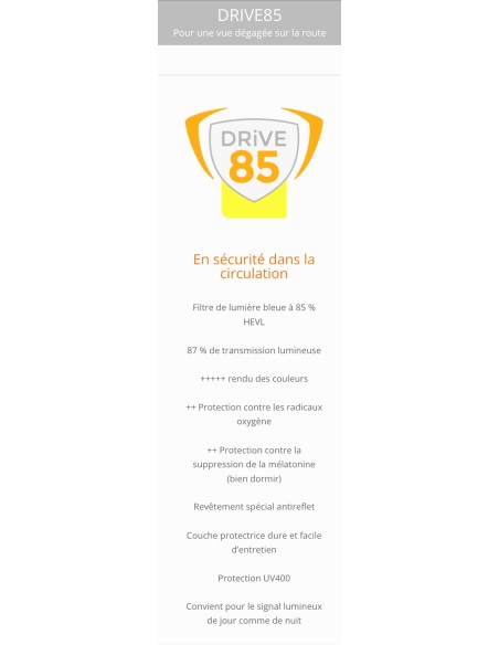 Lunettes PRiSMA CLiP-ON DRiVE85 pour la conduite de jour et de nuit PRISMA - 3