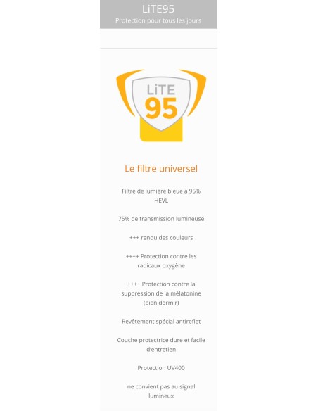 Lunettes anti-lumière bleue PRiSMA - LiMBURG LiTE LB704 PRISMA - 2