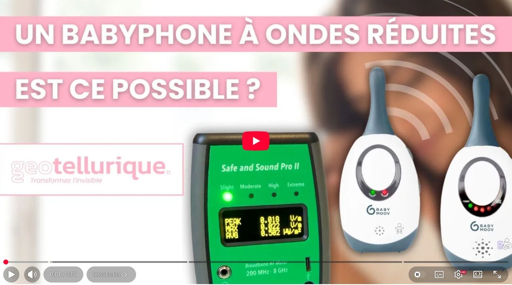 Vidéo - un babyphone sans onde est ce possible ?