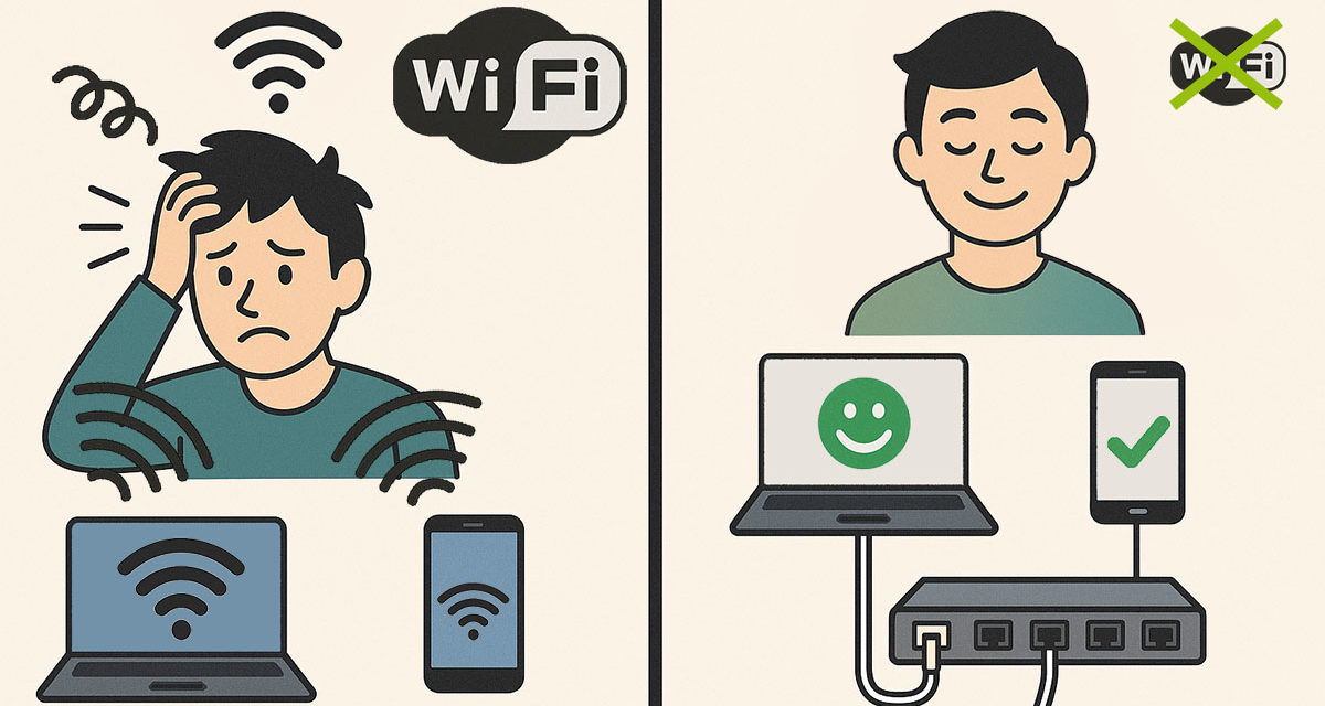 Le WiFi obligatoire pour se connecter à internet. Vraiment ?