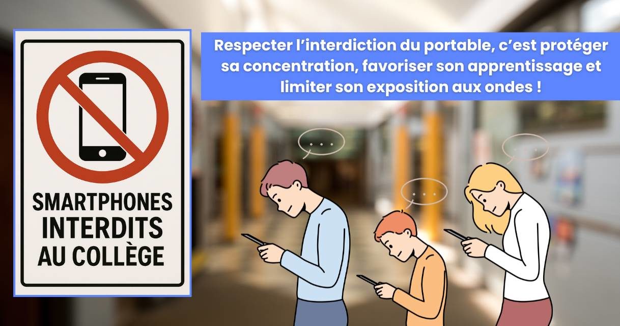 Interdiction du portable au collège : un vrai enjeu !