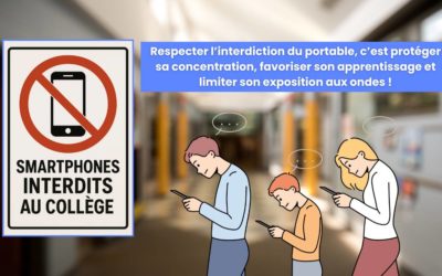 Interdiction du portable au collège : un vrai enjeu !