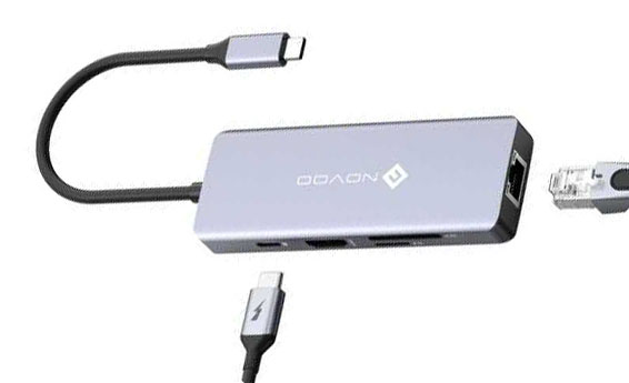 adaptateur Geotellurique 8-en-1 RJ45
