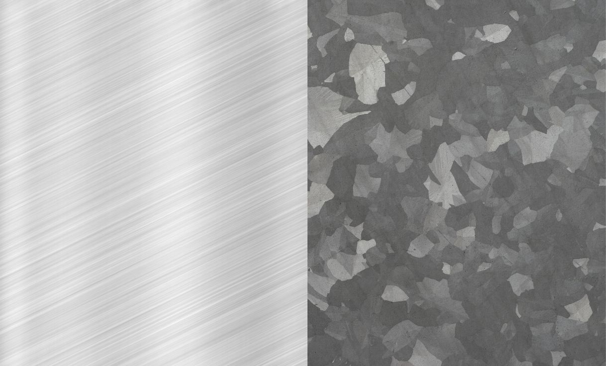 Acier (inox ou galvanisé)