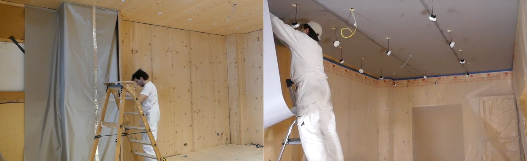 Fabriquer sa propre cage de Faraday - Blindage d'une salle de réunion avec le toile anti-ondes HNG80