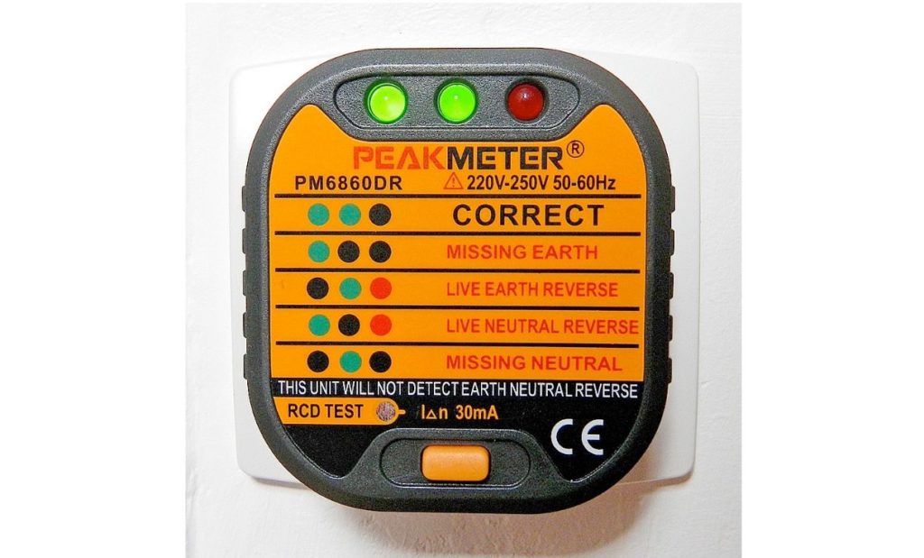 Testeur de terre - Vérifier la présence de la terre - grounding
