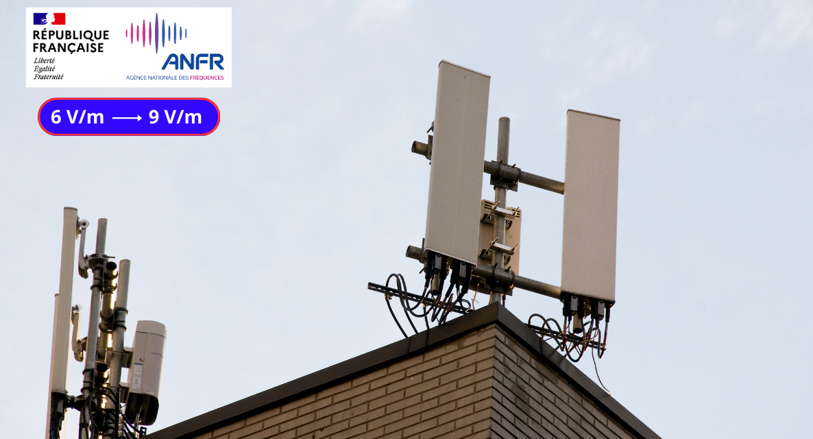 ANFR — « Points atypiques » : l’État relève le seuil d’alerte à 9 V/m, alors même que le nombre de personnes sensibles aux ondes augmente