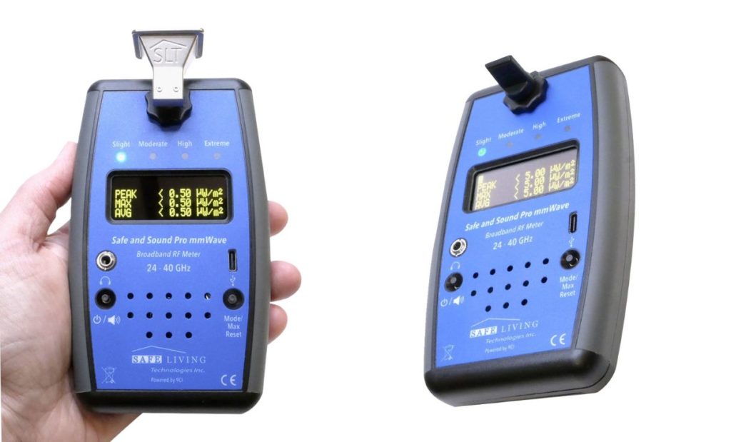 Safe and Sound Pro mmwave Meter - Mesureur d'ondes millimétriques hautes fréquences 20-40 GHz