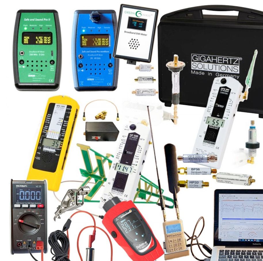 Détecteur d'ondes - antenne relais