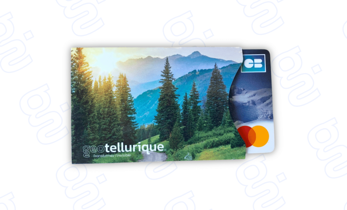 étui pour carte bancaire anti piratage — Protection RFID