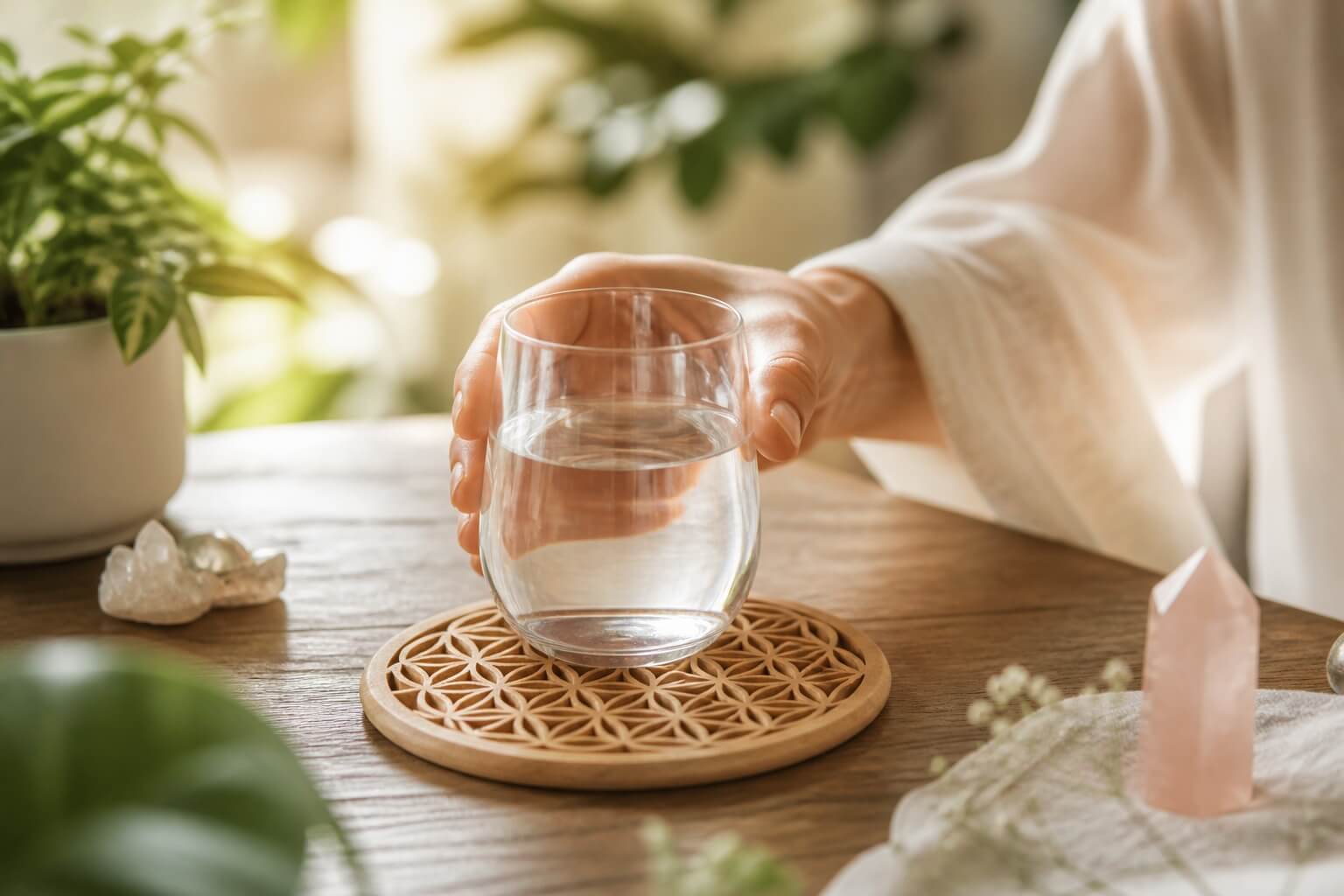 Boire son eau en conscience, rituel de vitalisation et gratitude au quotidien