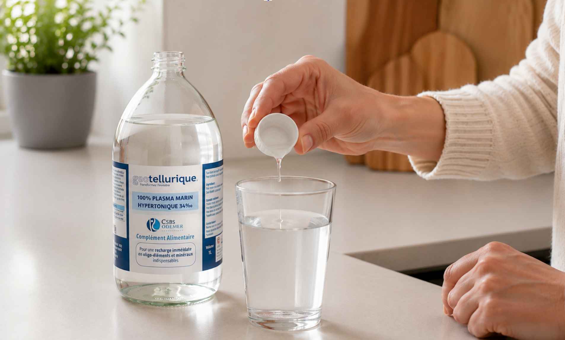 Comment utiliser l’eau de mer hypertonique au quotidien