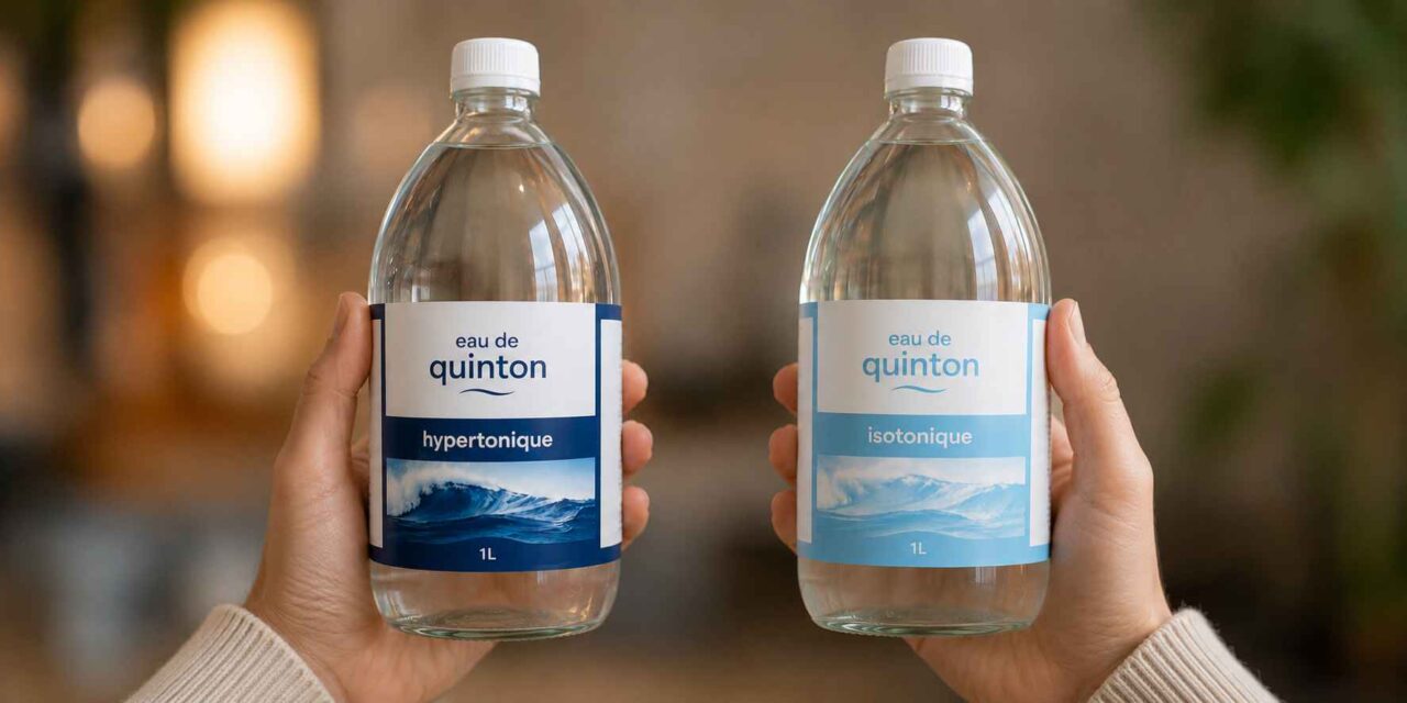 Eau de mer isotonique ou hypertonique : quelle différence et laquelle choisir ?
